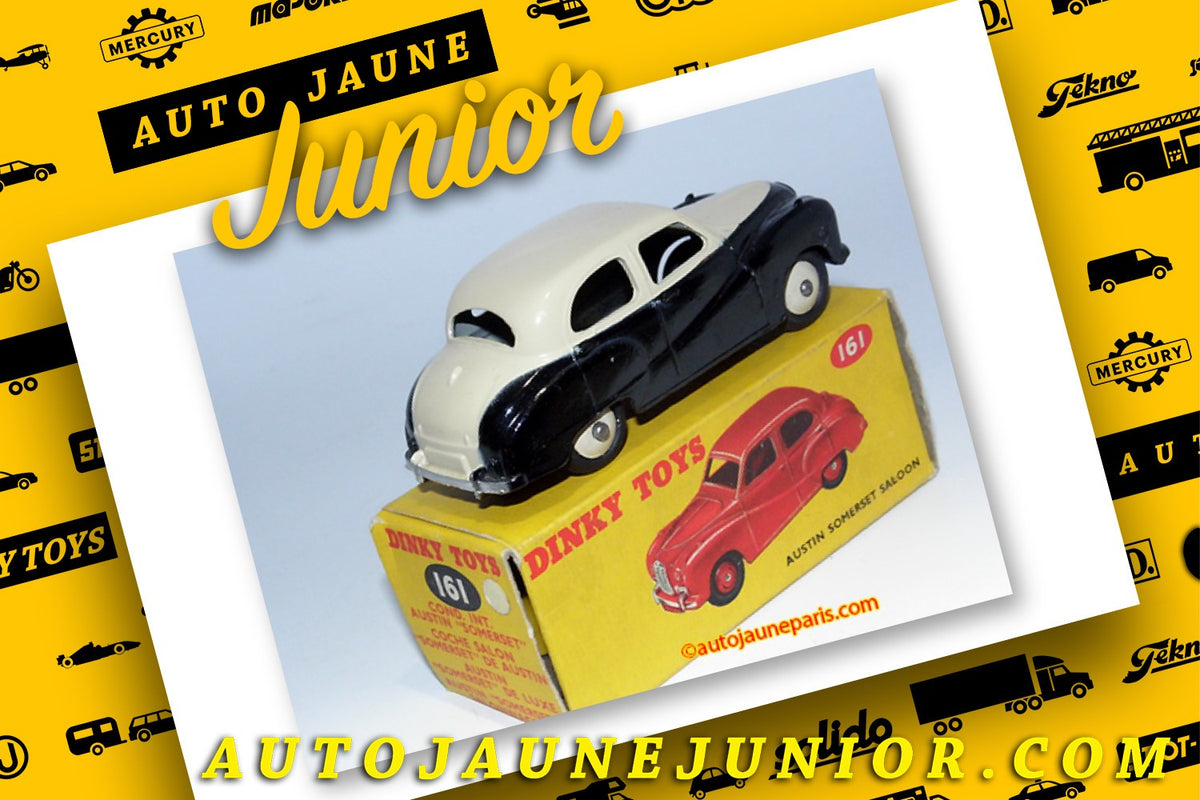 Le #2510 - Dinky Toys - Austin - Sommerset bicolore est en vente sur Auto Jaune Junior ! Découvrez nos collections de diecast Minialuxe, CIJ, C-I-J, JRD, J-R-D, Matchbox, Majorette.. AutoJauneJunior.com: le site de vente en ligne et de partage pour les passionés de miniatures et collectionneurs de jouets anciens ! Des centaines de modèles en vente, et des nouveautés mises en ligne chaque jour à 21h00 !