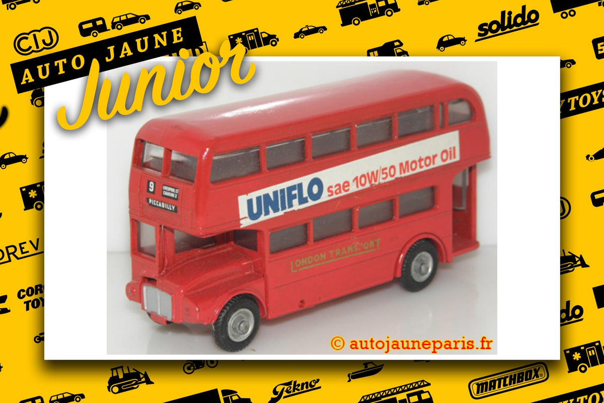 #3057 - Budgie - Routemaster - autobus deux étage "Uniflo sae 10W/50 Motor oil"