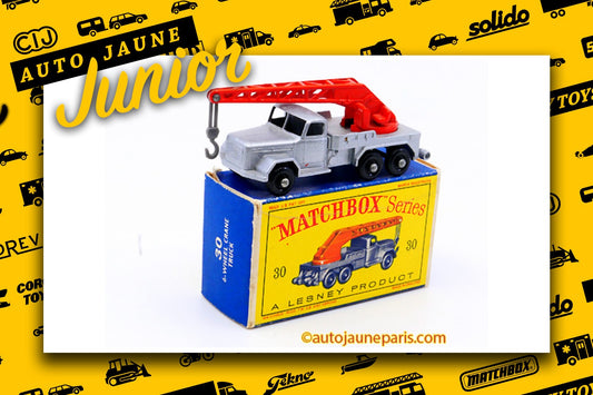 #4057 - Matchbox - Magirus - camion grue lourde