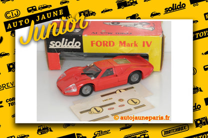 #2925 - Solido - Ford - MK IV Le Mans 1967