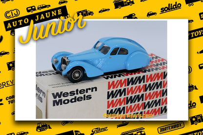 #4558 - Western Model - Bugatti - 57SC Atlantic