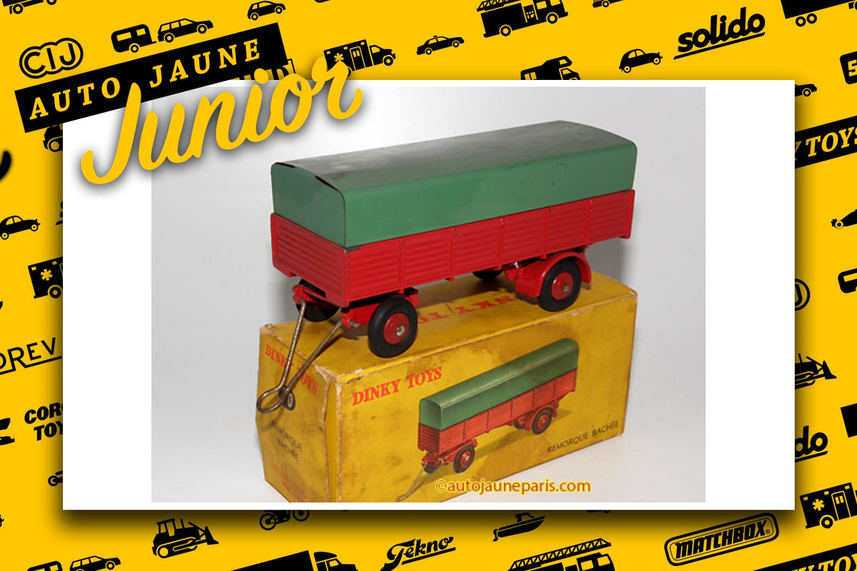 #3051 - Dinky Toys - Remorque - ridelles bâché à 2 essieux