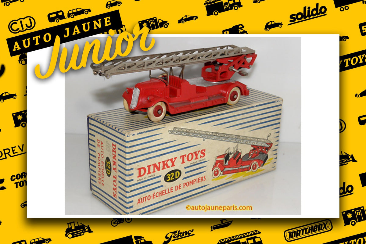 #3049 - Dinky Toys - Delahaye - camion grande échelle pompier