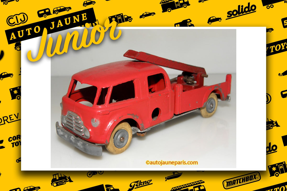 #2057 - Solido - Camion - Double cabine pompier grande échelle