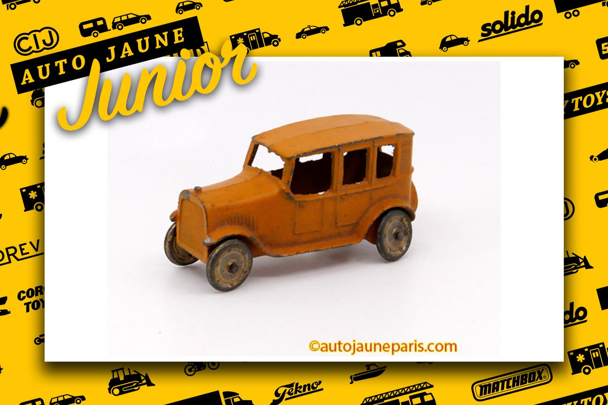 Le #2672 - Tootsietoys - Auto - Yellow cab 1925 (Un des premier TootsieToys !) est en vente sur Auto Jaune Junior ! Découvrez nos collections de diecast Dinky-Toys, Corgi, Corgi-Toys, Solido, Norev.. Découvrez notre magasin physique, AutoJaune Paris, ouvert en 1984 par Vincent Espinasse. 41 rue Cavendish, 75019 Paris. Tel: 01 42 40 61 23. Ouvert les mardi et vendredi de 13h à 19h.