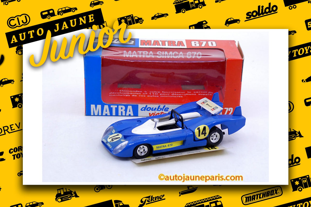 #2072 - Solido - Matra - 670 l Le Mans 1972