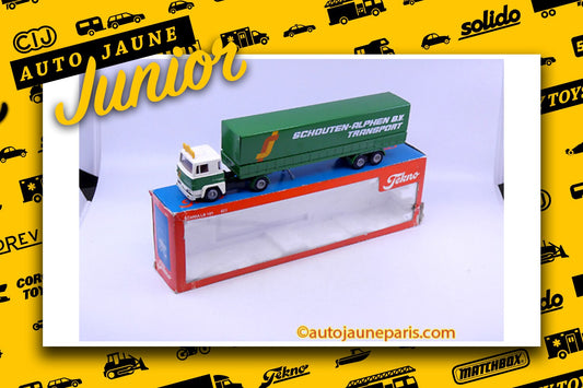 #4587 - Tekno - Scania - 141 tracteur semi remorque bâché Shouten-Alphen