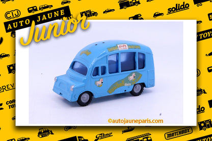 Le #2741 - Budgie - Bedford - fourgon de vente de glaces Tonibell est en vente sur Auto Jaune Junior ! Découvrez nos collections de diecast Dinky-Toys, Corgi, Corgi-Toys, Solido, Norev.. Découvrez notre magasin physique, AutoJaune Paris, ouvert en 1984 par Vincent Espinasse. 41 rue Cavendish, 75019 Paris. Tel: 01 42 40 61 23. Ouvert les mardi et vendredi de 13h à 19h.