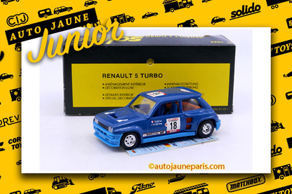 #4511 - Solido - Renault - 5 turbo Gitanes Tour de Corse 1980