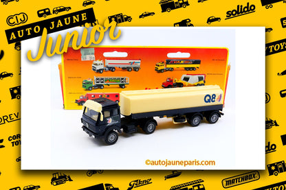 #4080 - Solido - Mercedes - semi remorque citerne"Q8"