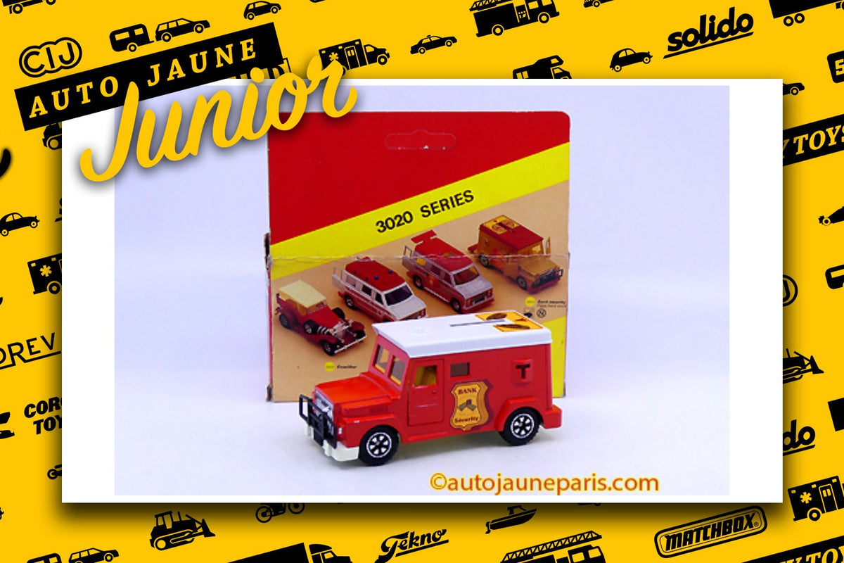 #3813 - Majorette - Camion - fourgon blindé bank security