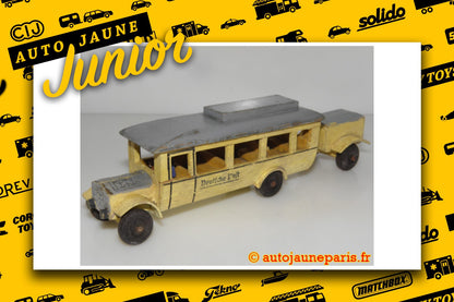 #2939 - Erzgebirge - Autocar - un essieu avec remorque "Deutsche post"