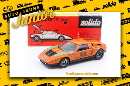 Le #2747 - Solido - Mercedes - C111 est en vente sur Auto Jaune Junior ! Découvrez nos collections de diecast Dinky-Toys, Corgi, Corgi-Toys, Solido, Norev.. Découvrez notre magasin physique, AutoJaune Paris, ouvert en 1984 par Vincent Espinasse. 41 rue Cavendish, 75019 Paris. Tel: 01 42 40 61 23. Ouvert les mardi et vendredi de 13h à 19h.