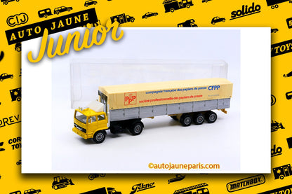 #4579 - Solido - Renault - tracteur semi remorque bâché"CFPP"