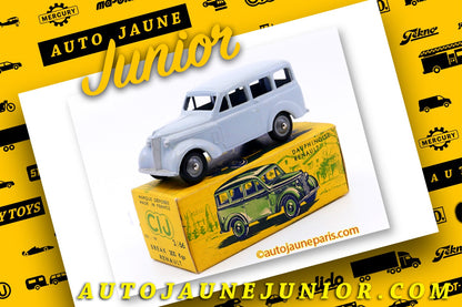 Le #2513 - C-I-J - Renault - 300kgs break est en vente sur Auto Jaune Junior ! Découvrez nos collections de diecast Dinky-Toys, Corgi, Corgi-Toys, Solido, Norev.. Découvrez notre magasin physique, AutoJaune Paris, ouvert en 1984 par Vincent Espinasse. 41 rue Cavendish, 75019 Paris. Tel: 01 42 40 61 23. Ouvert les mardi et vendredi de 13h à 19h.