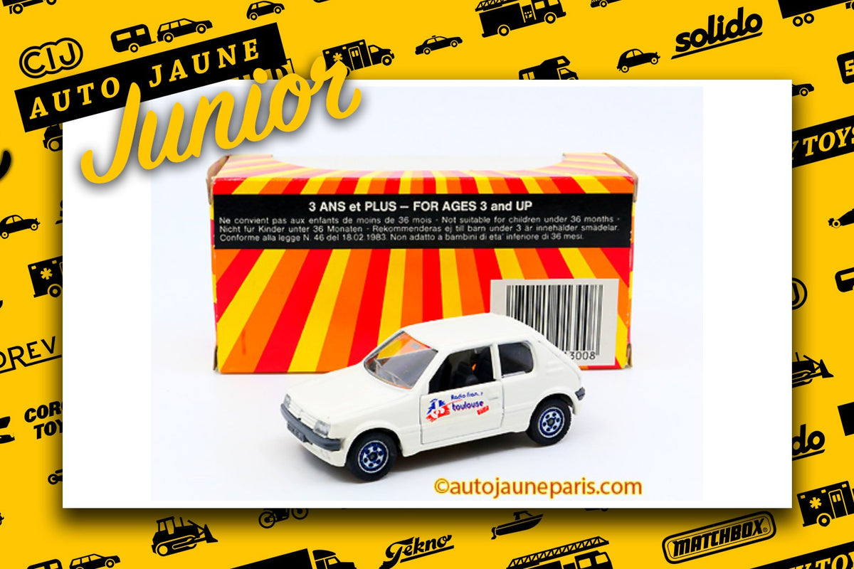 #4385 - Solido - Peugeot - 205GTI Radio France Toulouse