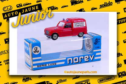 #3847 - Norev - Renault - 4L fourgonnette sapeurs pompiers