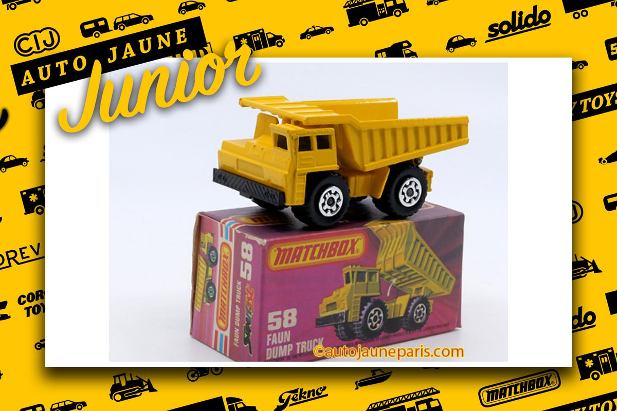 #3814 - Matchbox - Faun - benne carrière
