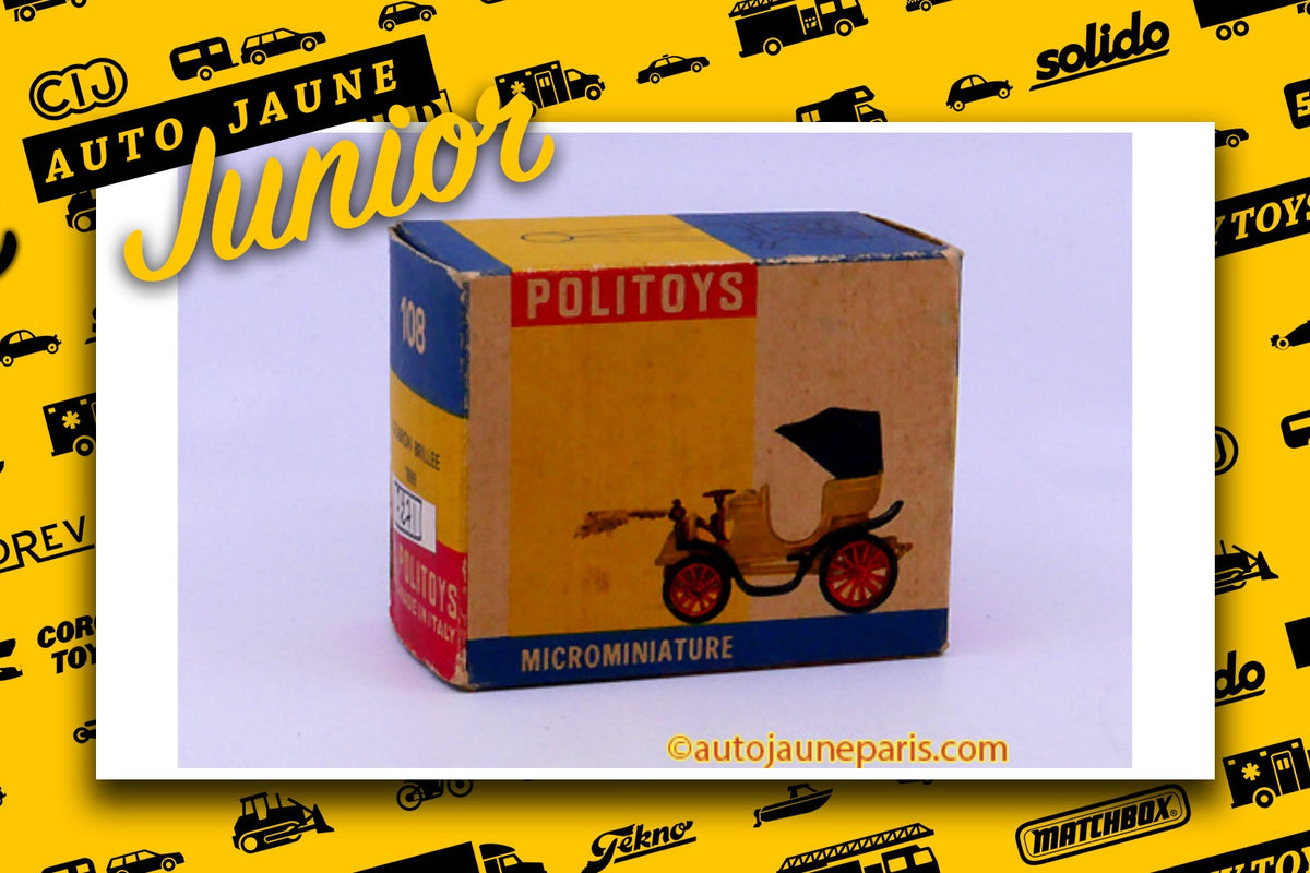 #4293 - Politoys - Gobron - Brille 1899