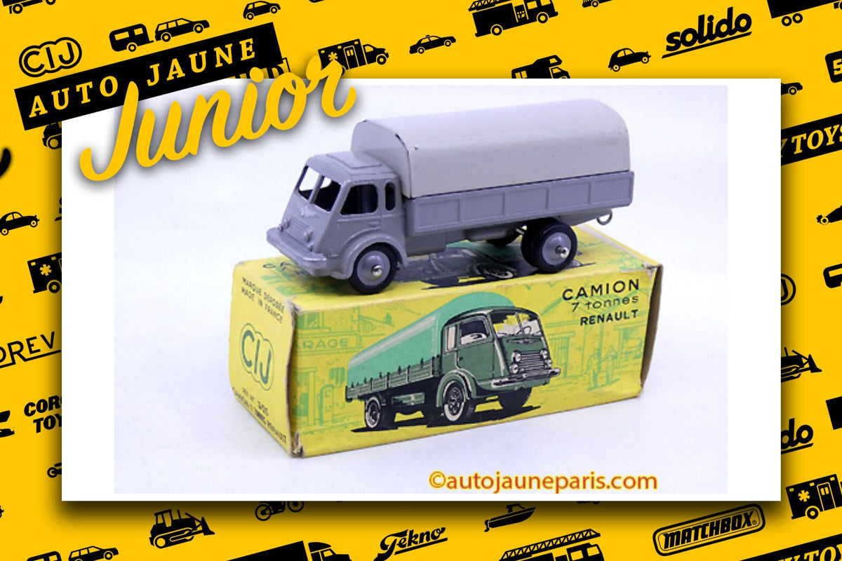 #3530 - C-I-J - Renault - 7 tonnes ridelles bâché