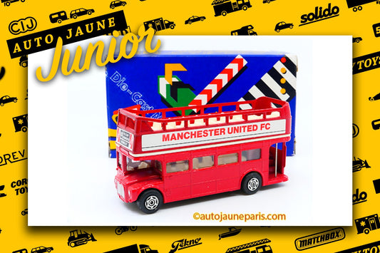 #2063 - Corgi Toys - Routemaster - Bus deux étages ouvert "Manchester United FC"