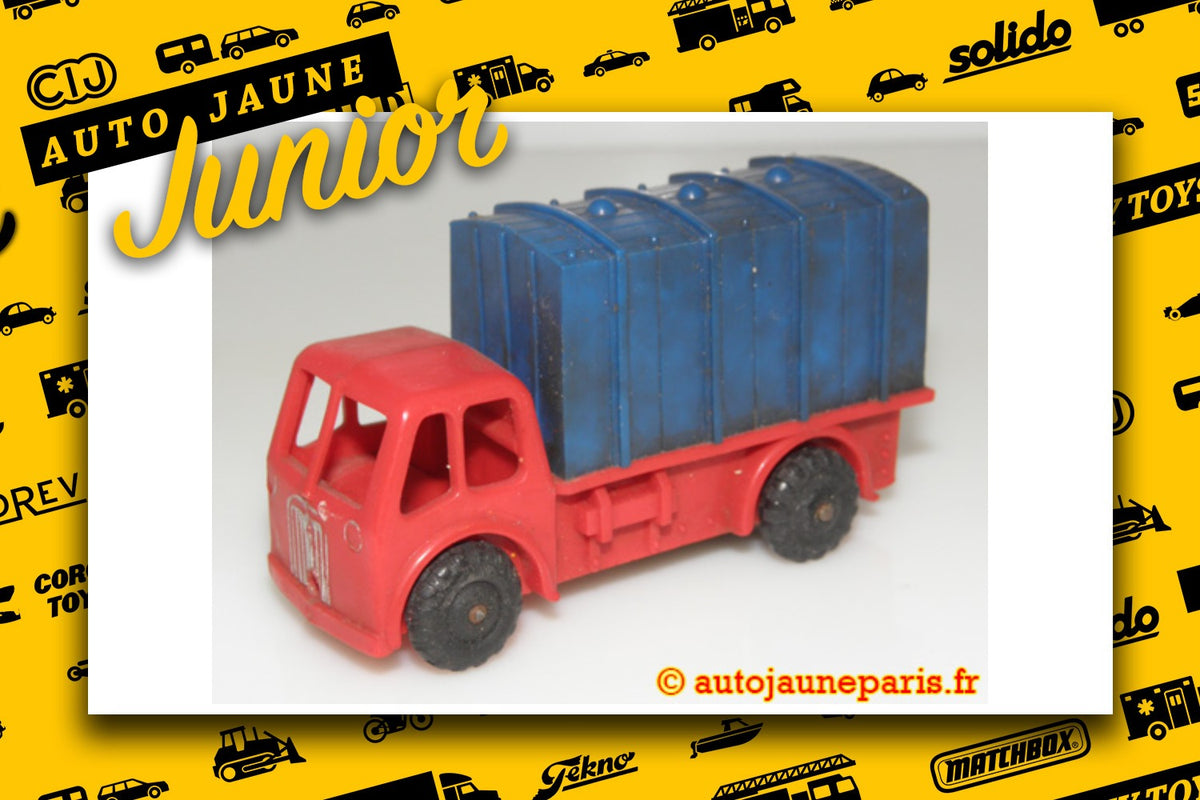 #3492 - Tri Ang Minic - AEC - camion plateau avec container
