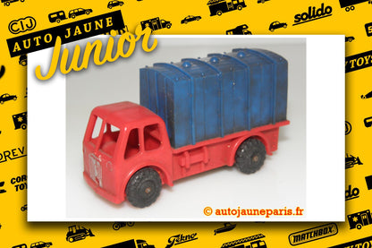 #3492 - Tri Ang Minic - AEC - camion plateau avec container