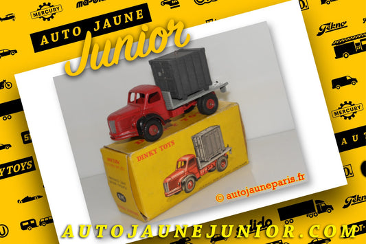 Le #2629 - Dinky Toys France - Berliet - GLR plateau container est en vente sur Auto Jaune Junior ! Découvrez nos collections de diecast Dinky-Toys, Corgi, Corgi-Toys, Solido, Norev.. Découvrez notre magasin physique, AutoJaune Paris, ouvert en 1984 par Vincent Espinasse. 41 rue Cavendish, 75019 Paris. Tel: 01 42 40 61 23. Ouvert les mardi et vendredi de 13h à 19h.