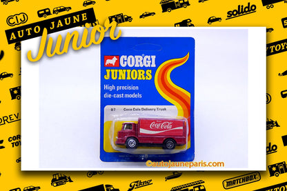 #3751 - Corgi Juniors - Leyland - camion. fourgon Coca Cola
