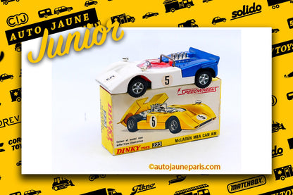 Le #2696 - Dinky Toys - Mac Laren - M8A Can Am est en vente sur Auto Jaune Junior ! Découvrez nos collections de diecast Dinky-Toys, Corgi, Corgi-Toys, Solido, Norev.. Découvrez notre magasin physique, AutoJaune Paris, ouvert en 1984 par Vincent Espinasse. 41 rue Cavendish, 75019 Paris. Tel: 01 42 40 61 23. Ouvert les mardi et vendredi de 13h à 19h.