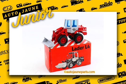 Le #2679 - NZG - O K - L4 chargeuse sur roue est en vente sur Auto Jaune Junior ! Découvrez nos collections de diecast Dinky-Toys, Corgi, Corgi-Toys, Solido, Norev.. Découvrez notre magasin physique, AutoJaune Paris, ouvert en 1984 par Vincent Espinasse. 41 rue Cavendish, 75019 Paris. Tel: 01 42 40 61 23. Ouvert les mardi et vendredi de 13h à 19h.
