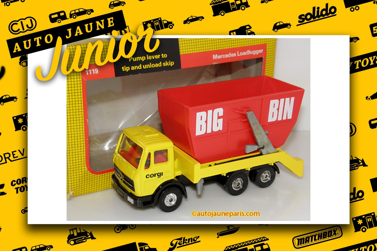 #3736 - Corgi Toys - Mercedes - camion multibenne "big Bin"