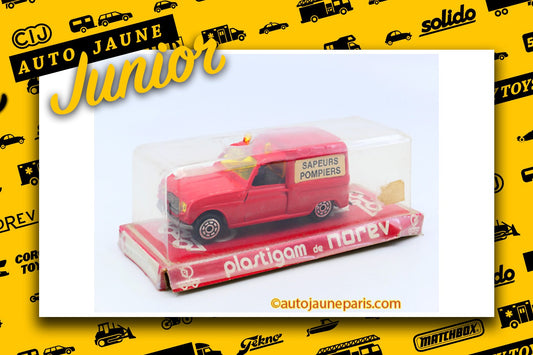 #4286 - Norev - Renault - 4L sapeurs pompiers