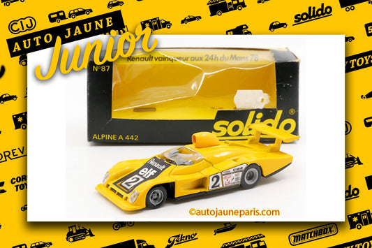 #4510 - Solido - Alpine Renault - A442 Le Mans 1978