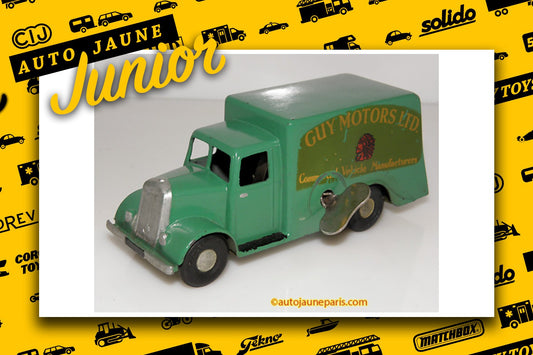 Le #2750 - Chad Valley - Guy - fourgon tôlé "Guy Motors Ltd" est en vente sur Auto Jaune Junior ! Découvrez nos collections de diecast Dinky-Toys, Corgi, Corgi-Toys, Solido, Norev.. Découvrez notre magasin physique, AutoJaune Paris, ouvert en 1984 par Vincent Espinasse. 41 rue Cavendish, 75019 Paris. Tel: 01 42 40 61 23. Ouvert les mardi et vendredi de 13h à 19h.