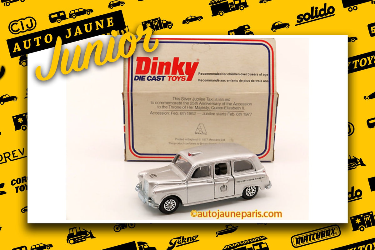 #3534 - Dinky Toys - Austin - FX4 taxi silver jubilee 1977