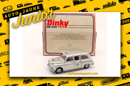 #3534 - Dinky Toys - Austin - FX4 taxi silver jubilee 1977