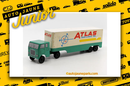 #3787 - Ralstoy - Camion - cabover semi fourgon"Atlas van lines"