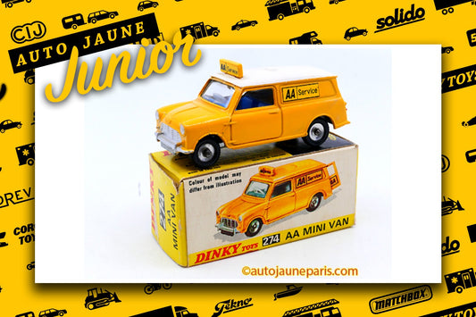 #3064 - Dinky Toys - Morris - mini van AA (nouveau logo)