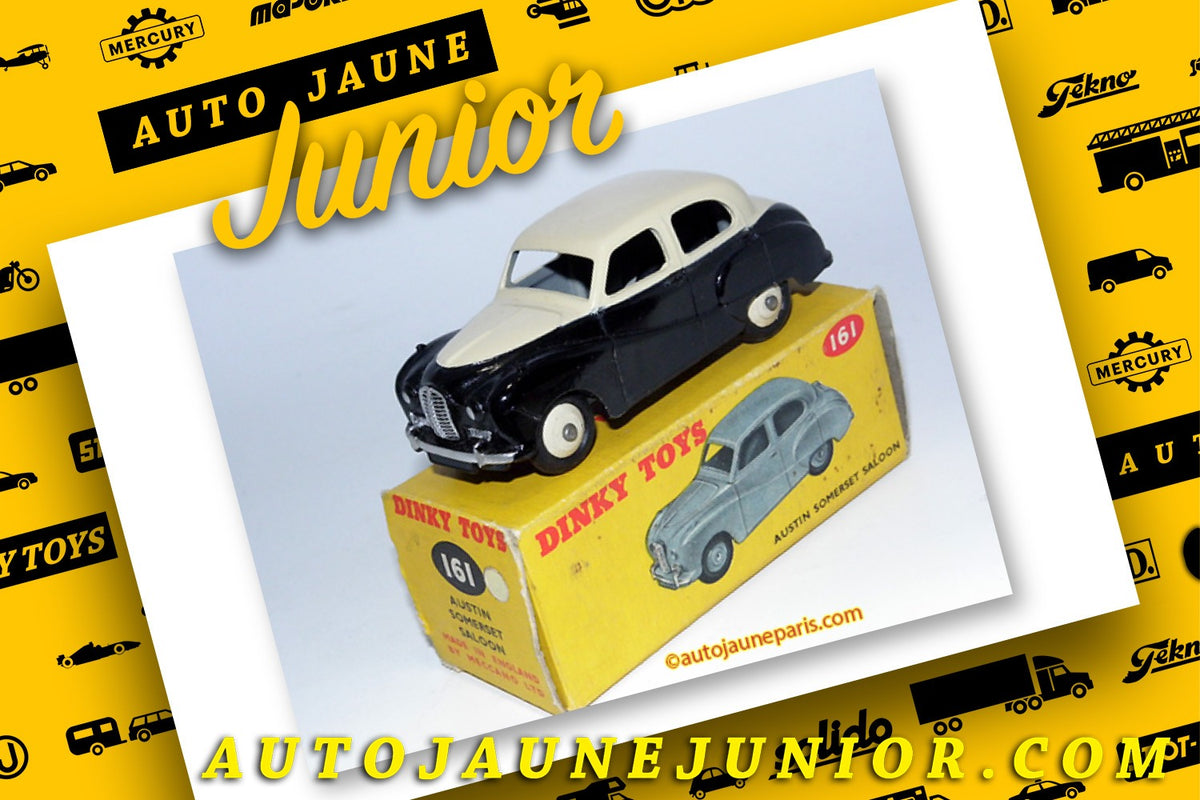 Le #2510 - Dinky Toys - Austin - Sommerset bicolore est en vente sur Auto Jaune Junior ! Découvrez nos collections de diecast Dinky-Toys, Corgi, Corgi-Toys, Solido, Norev.. Découvrez notre magasin physique, AutoJaune Paris, ouvert en 1984 par Vincent Espinasse. 41 rue Cavendish, 75019 Paris. Tel: 01 42 40 61 23. Ouvert les mardi et vendredi de 13h à 19h.
