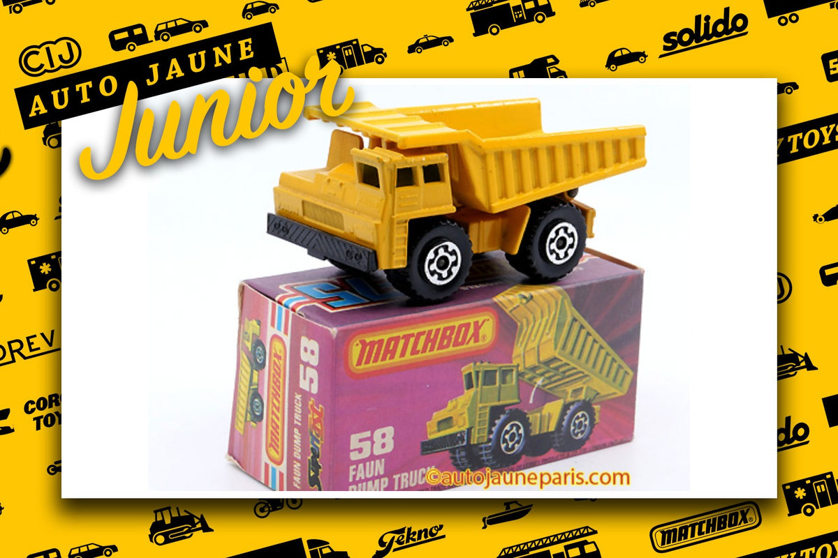#4054 - Matchbox - Faun - benne de chantier