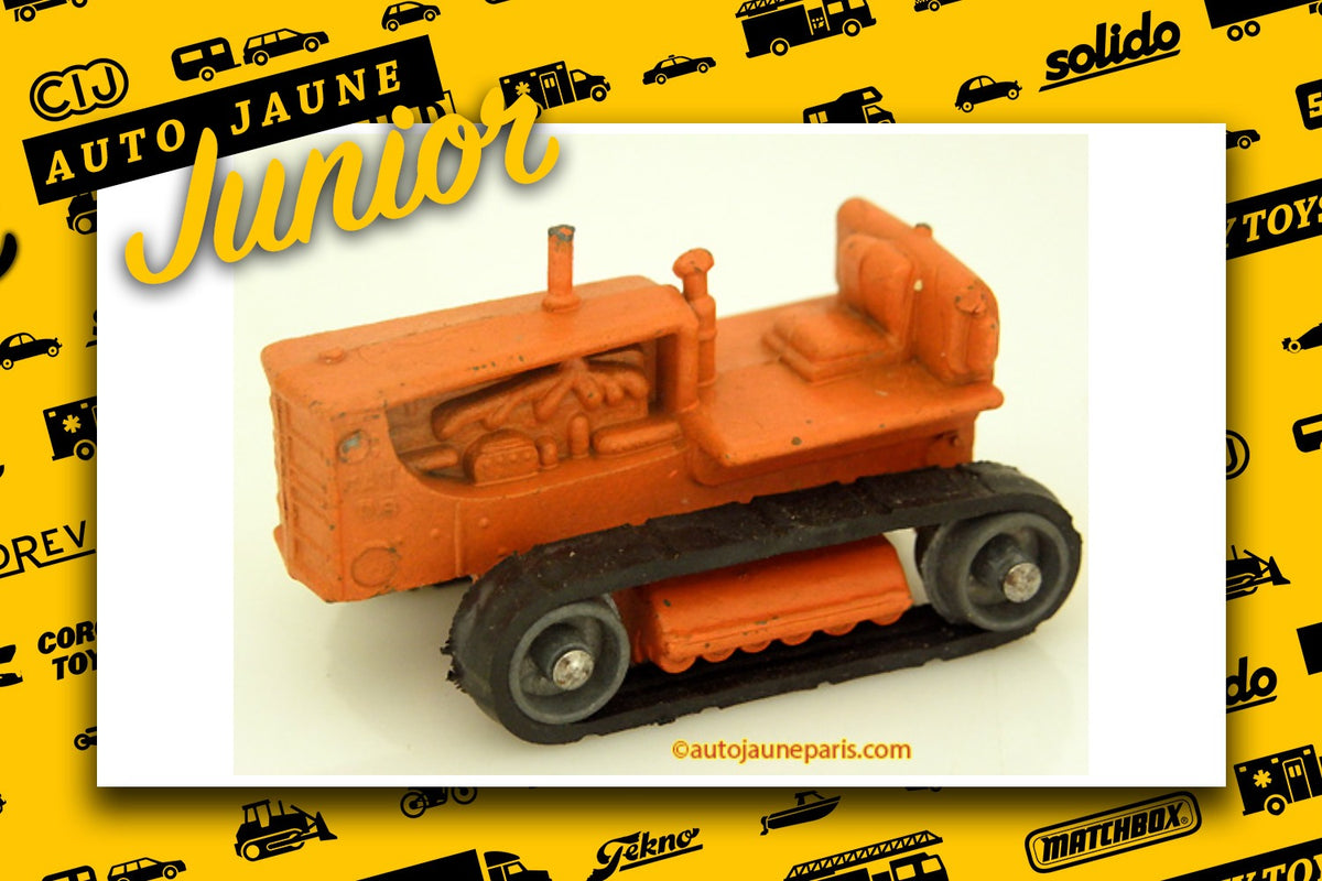 Le #2728 - Budgie - Caterpillar - heavy tractor est en vente sur Auto Jaune Junior ! Découvrez nos collections de diecast Dinky-Toys, Corgi, Corgi-Toys, Solido, Norev.. Découvrez notre magasin physique, AutoJaune Paris, ouvert en 1984 par Vincent Espinasse. 41 rue Cavendish, 75019 Paris. Tel: 01 42 40 61 23. Ouvert les mardi et vendredi de 13h à 19h.
