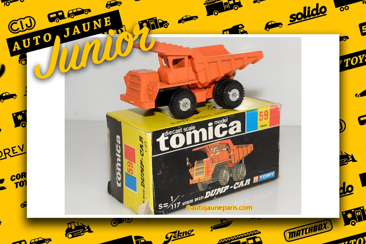 #3299 - Tomica - Hitachi - DH321 benne de chantier