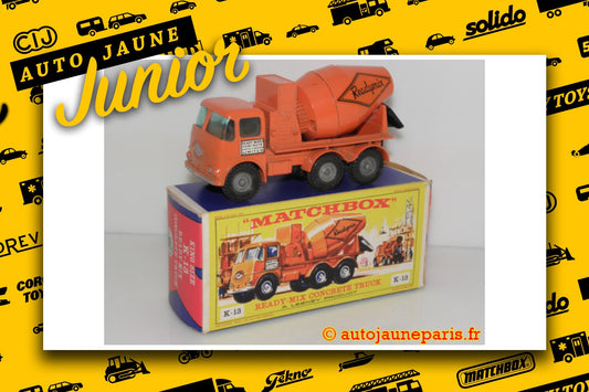 #2096 - Matchbox - ERF - camion toupie "Readymix"