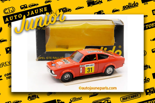 #4530 - Solido - Opel - Kadett GTE rallye de Monte Carlo 1978