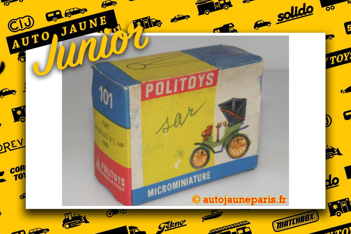 #4291 - Politoys - Fiat - Modello 3 1/5  1899