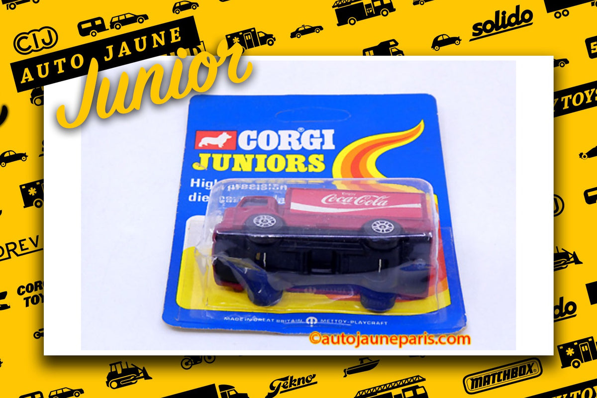#3751 - Corgi Juniors - Leyland - camion. fourgon Coca Cola