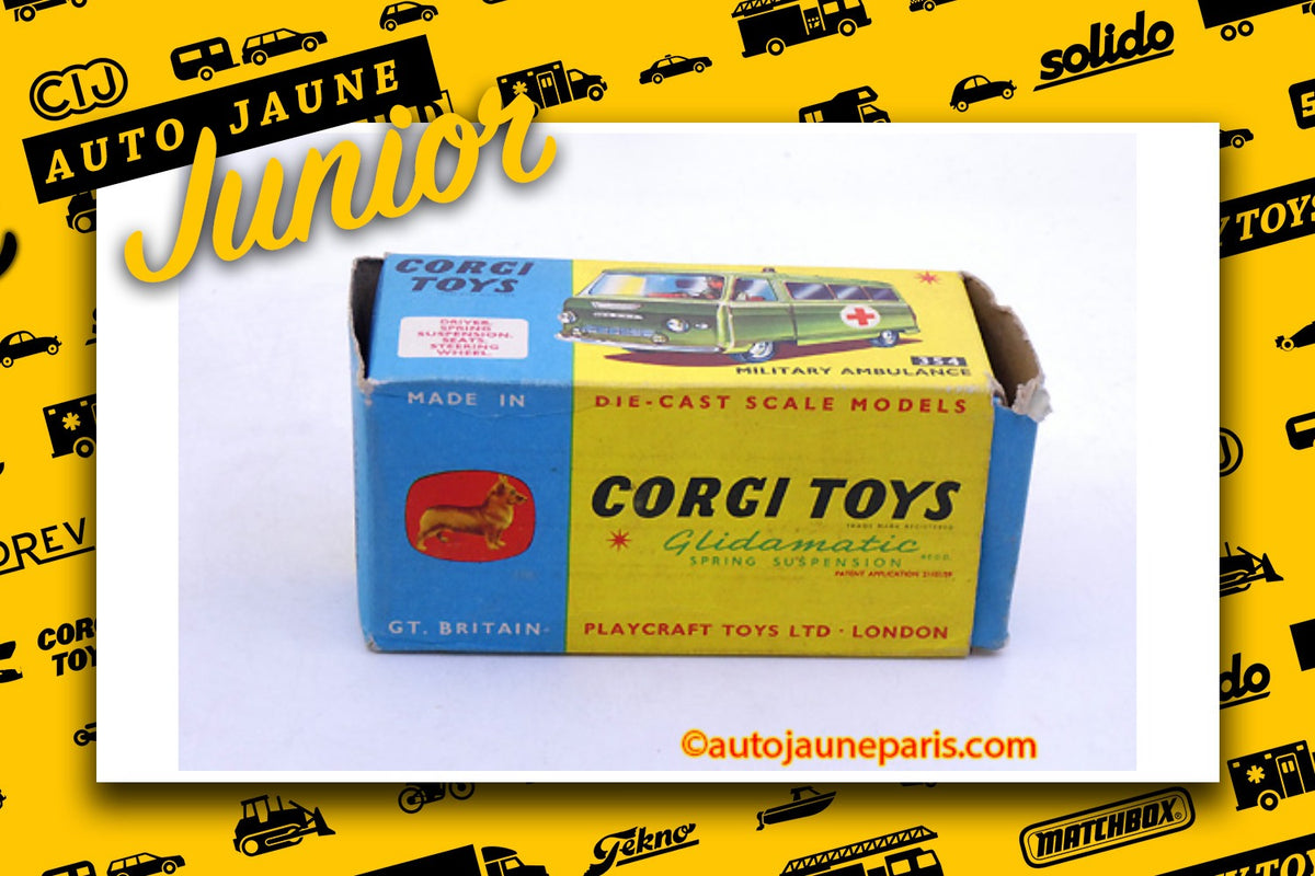 #4095 - Corgi Toys - Commer - 3/4 fourgon ambulance militaire