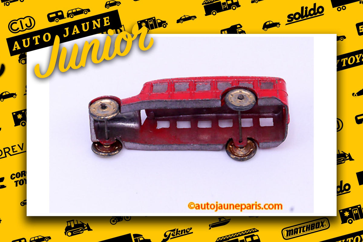 Le #2674 - Tootsietoys - Fageol - bus de ligne est en vente sur Auto Jaune Junior ! Tekno, Politoys, Mebetoys, Mercury, Joal, Diapet, Märklin, TootsieToys. Vous avez le même jouet ? Profitez de notre expertise pour vous accompagner dans la vente de vos modèles ou votre collection ! Nous achetons tous lots de miniatures ! Contactez nous ! contact@autojaunejunior.com.
