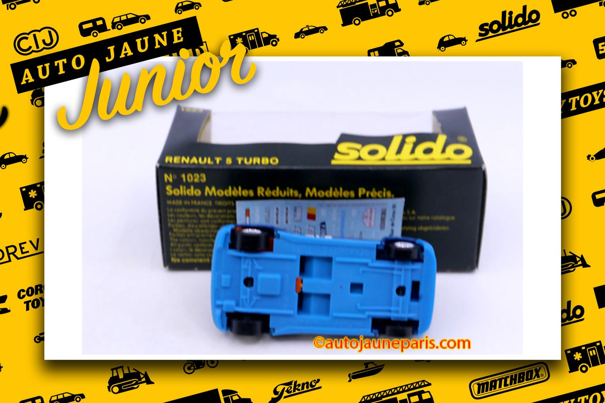 #4511 - Solido - Renault - 5 turbo Gitanes Tour de Corse 1980